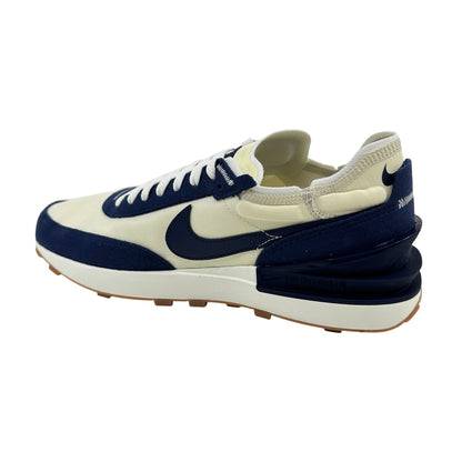 Nike Waffle One SE Coconut Milk Midnight Navy Mens Athletic Sneaker