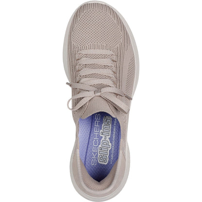 Women's Wide Fit Skechers Slip-ins 149710 Ultra Flex Brilliant Path Trainers