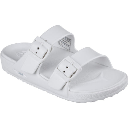 Women's Wide Fit Skechers 111590 Foamies Arch Fit Cali Breeze 2.0 Slippers